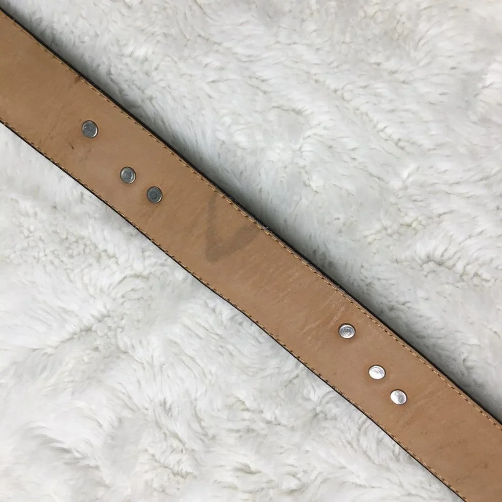 Brighton Women's Teapot Leather Belt Size M Length 36